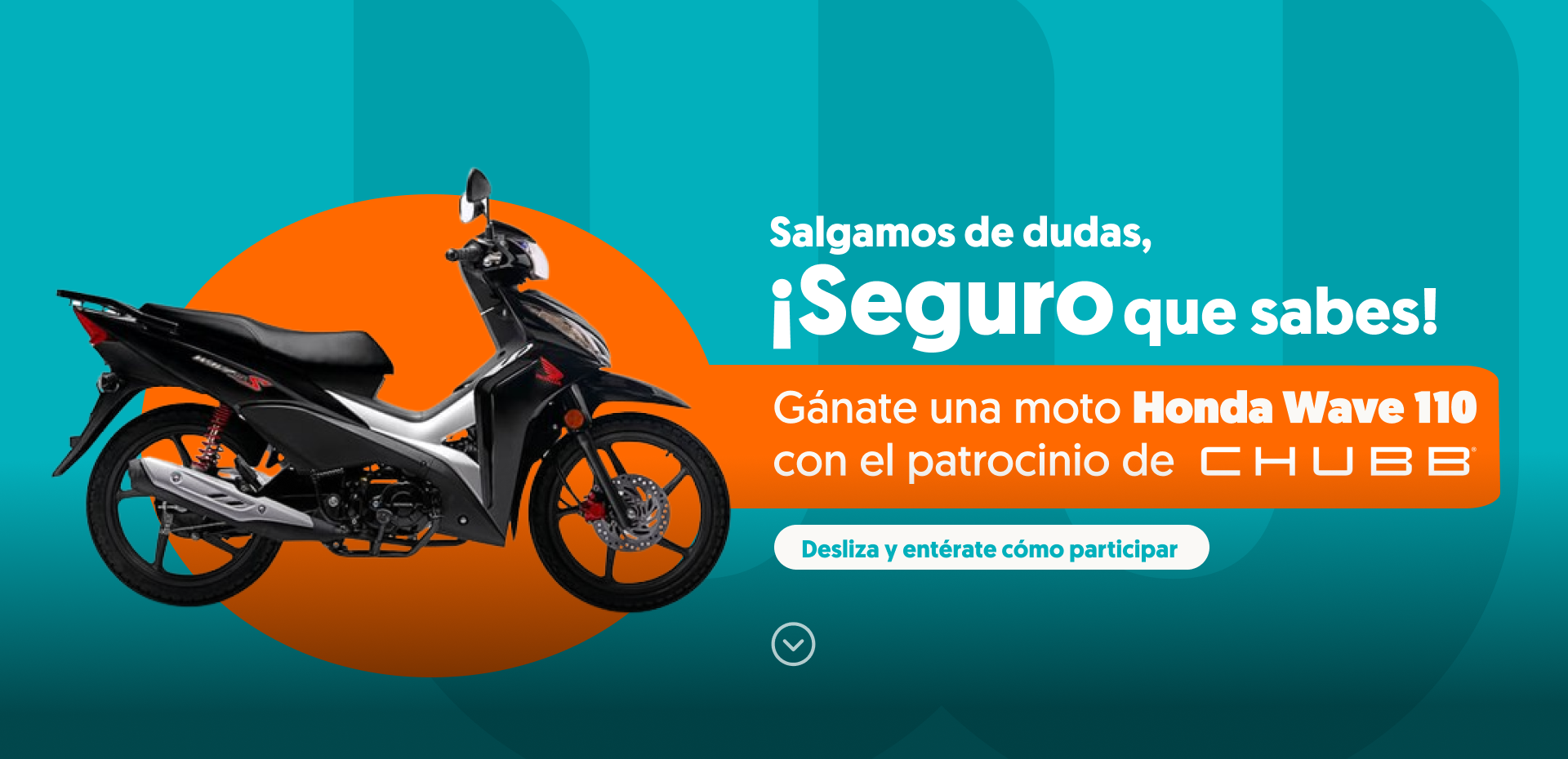 Moto negra Honda Wave 110