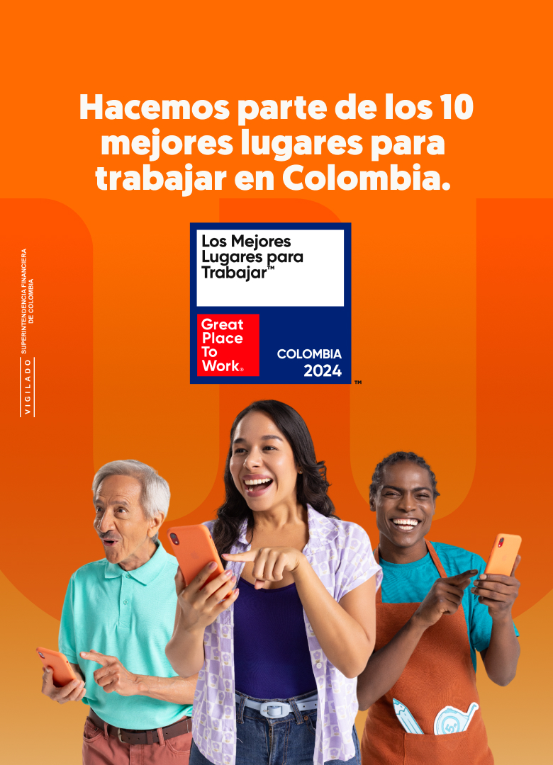 Hacemos parte de los 10 mejores lugares para trabajar en Colombia